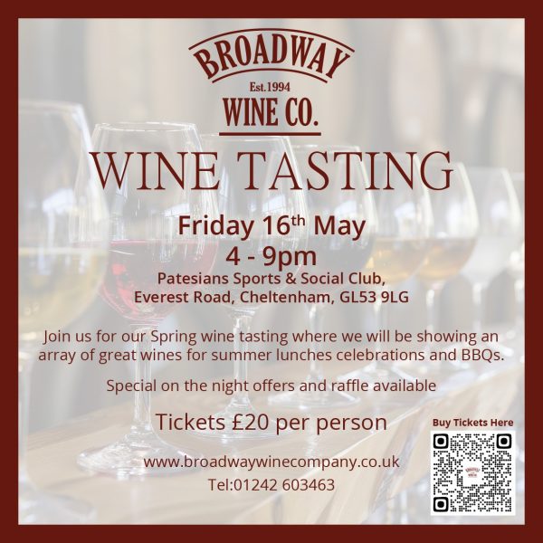 Wine Tasting Friday 16th 4-9pm